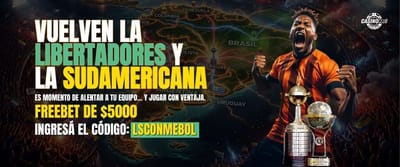 Promoción deportiva de Conmebol en mi stake